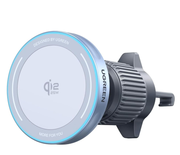 UGREEN Magnetyczna bezprzewodowa ładowarka samochodowa 25W Qi2 25W 55967 - 1365234 - zdjęcie